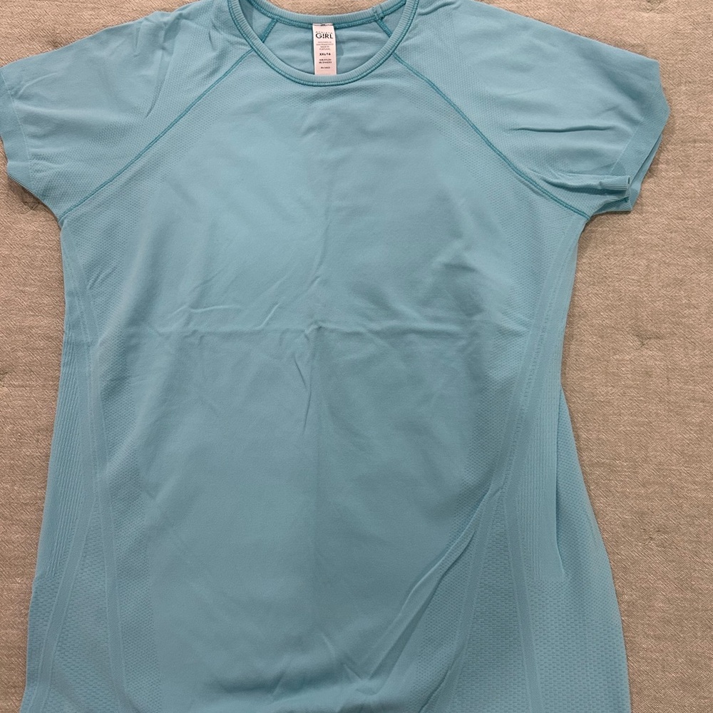 2 Athleta Girl Power Up tees